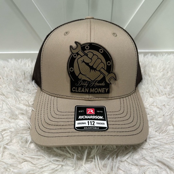 Dirty hands clean money. Trucker Richardson 112 hat. - Picture 2 of 2